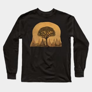 Untamed Elegance: Majestic Creatures of the Wild Long Sleeve T-Shirt